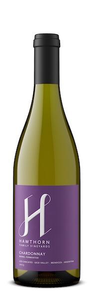 Hawthorn Family Chardonnay Mendoza USA 750ml Front 2023 HD