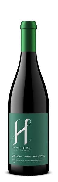 GSM wine bottle from Hawthorn Family Vineyards
